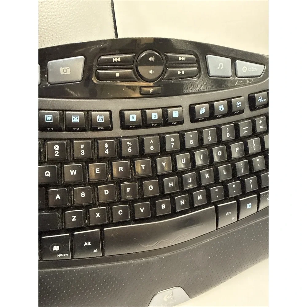 Logitech Wave Wireless Keyboard - No DONGLE/USB‎ Connector EUC